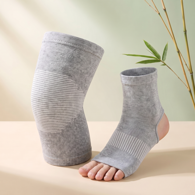 Bambu Knee + Ankle Compression Sleeves Bundle